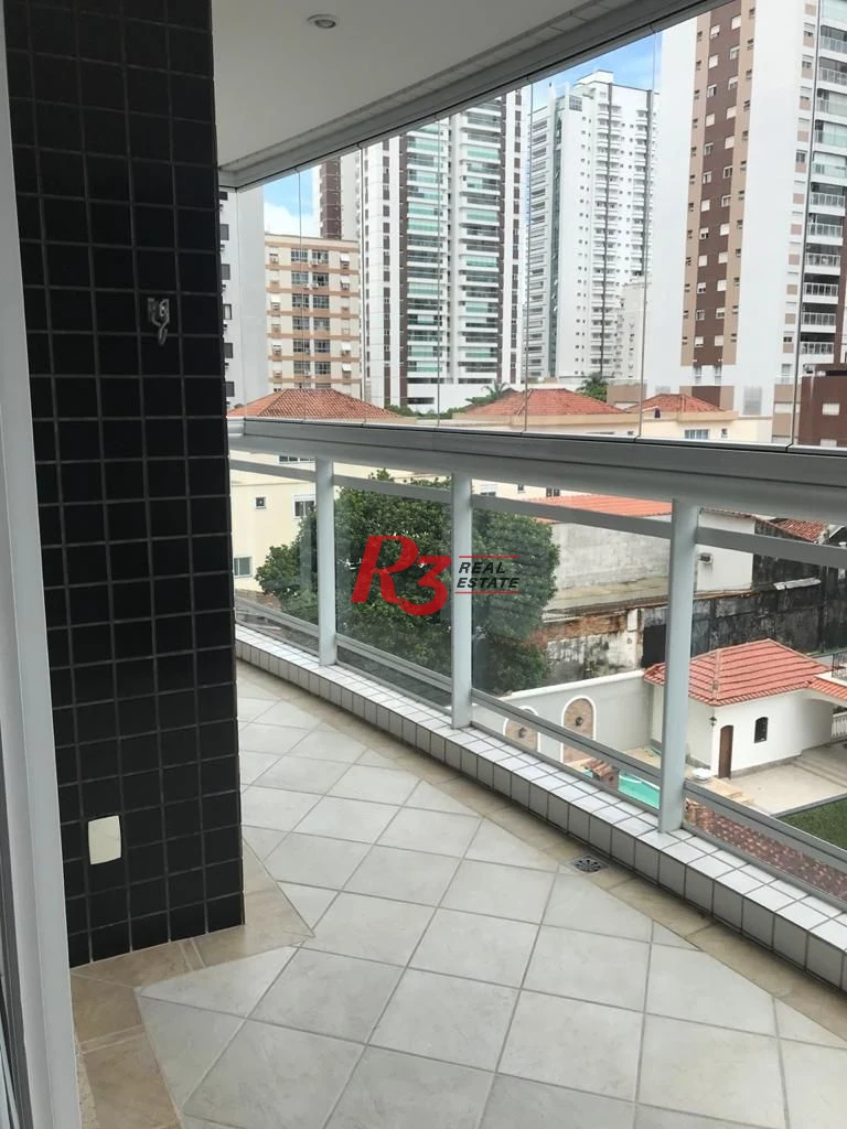 Apartamento à venda, 114 m² por R$ 1.350.000,00 - Pompéia - Santos/SP