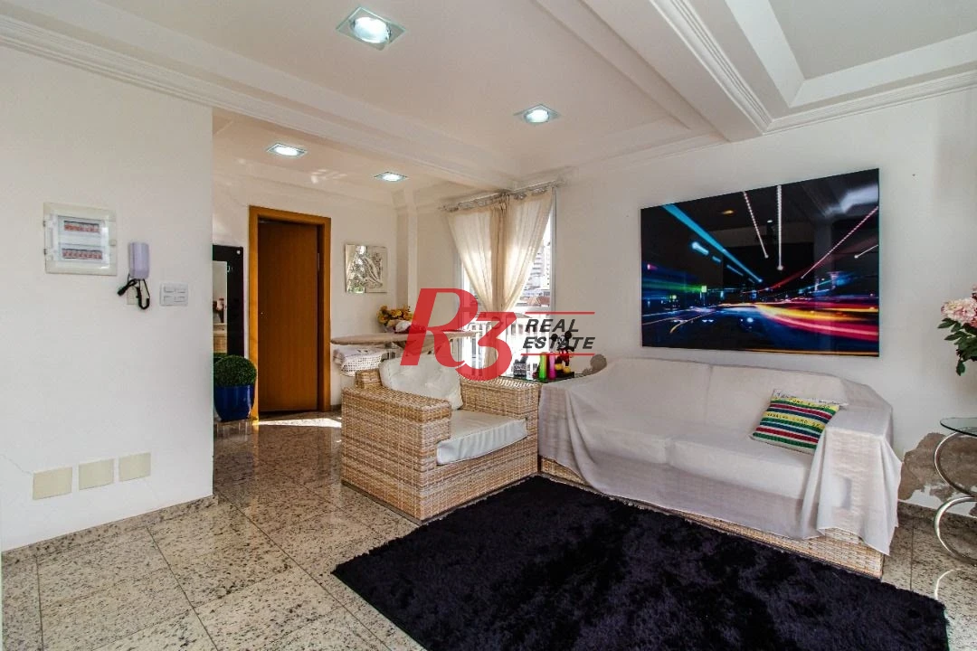 Sobrado com 5 dormitórios à venda, 267 m² por R$ 1.700.000,00 - Embaré - Santos/SP