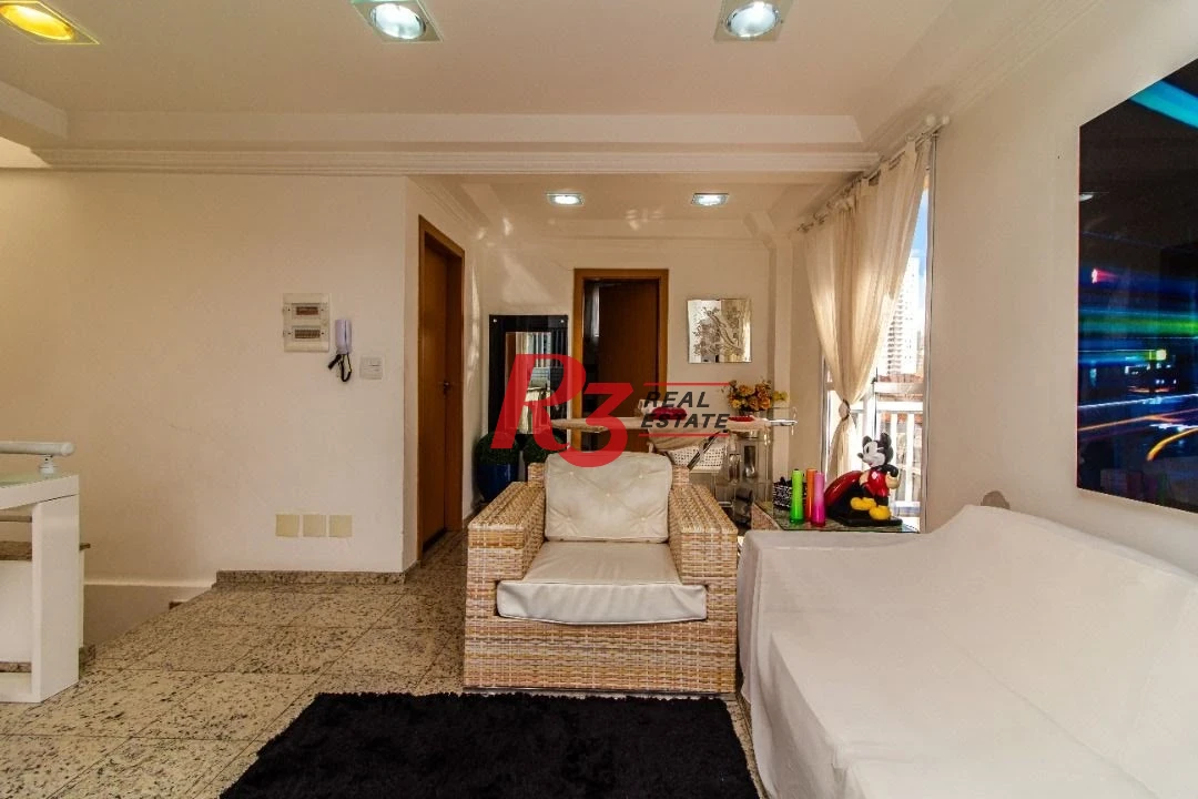 Sobrado com 5 dormitórios à venda, 267 m² por R$ 1.700.000,00 - Embaré - Santos/SP