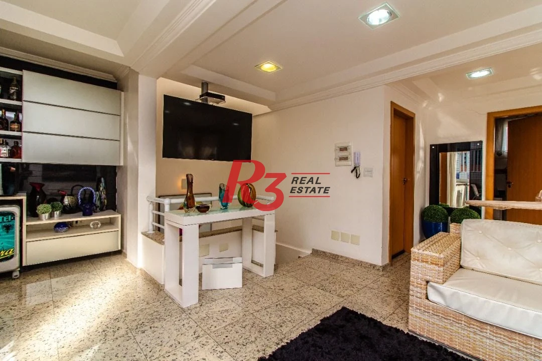 Sobrado com 5 dormitórios à venda, 267 m² por R$ 1.700.000,00 - Embaré - Santos/SP