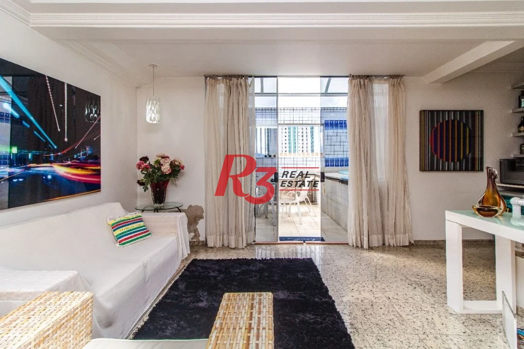Sobrado com 5 dormitórios à venda, 267 m² por R$ 1.700.000,00 - Embaré - Santos/SP