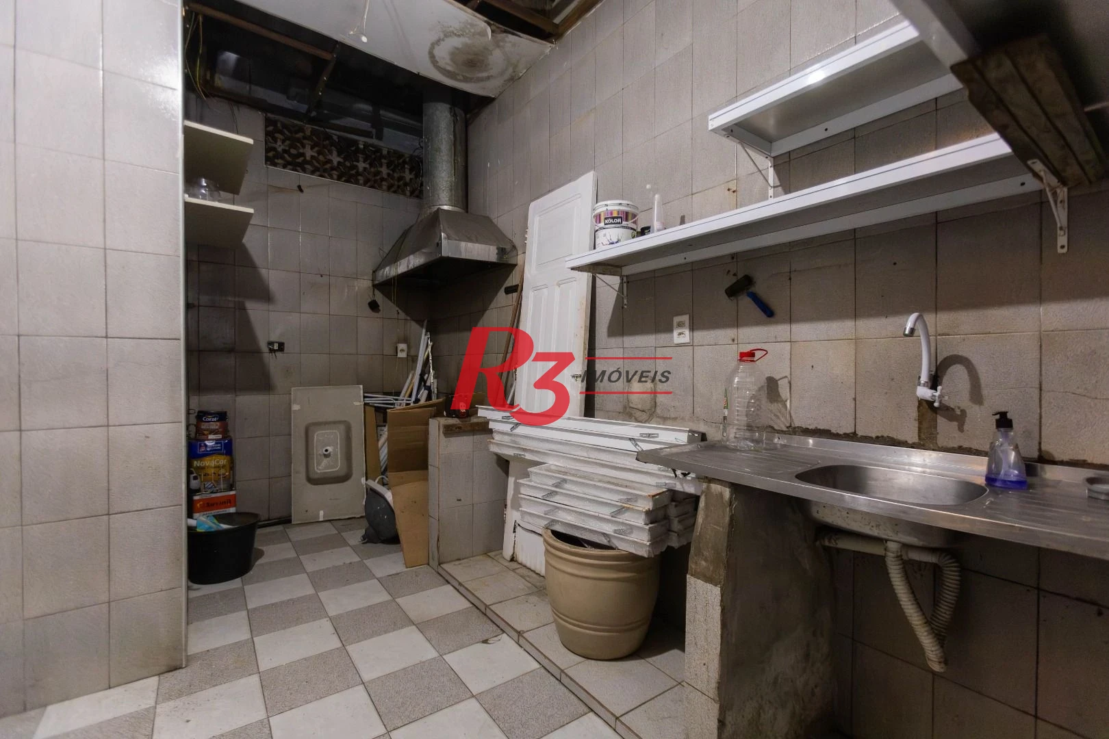 Sobrado para alugar, 160 m² por R$ 5.500,00/mês - Vila Matias - Santos/SP