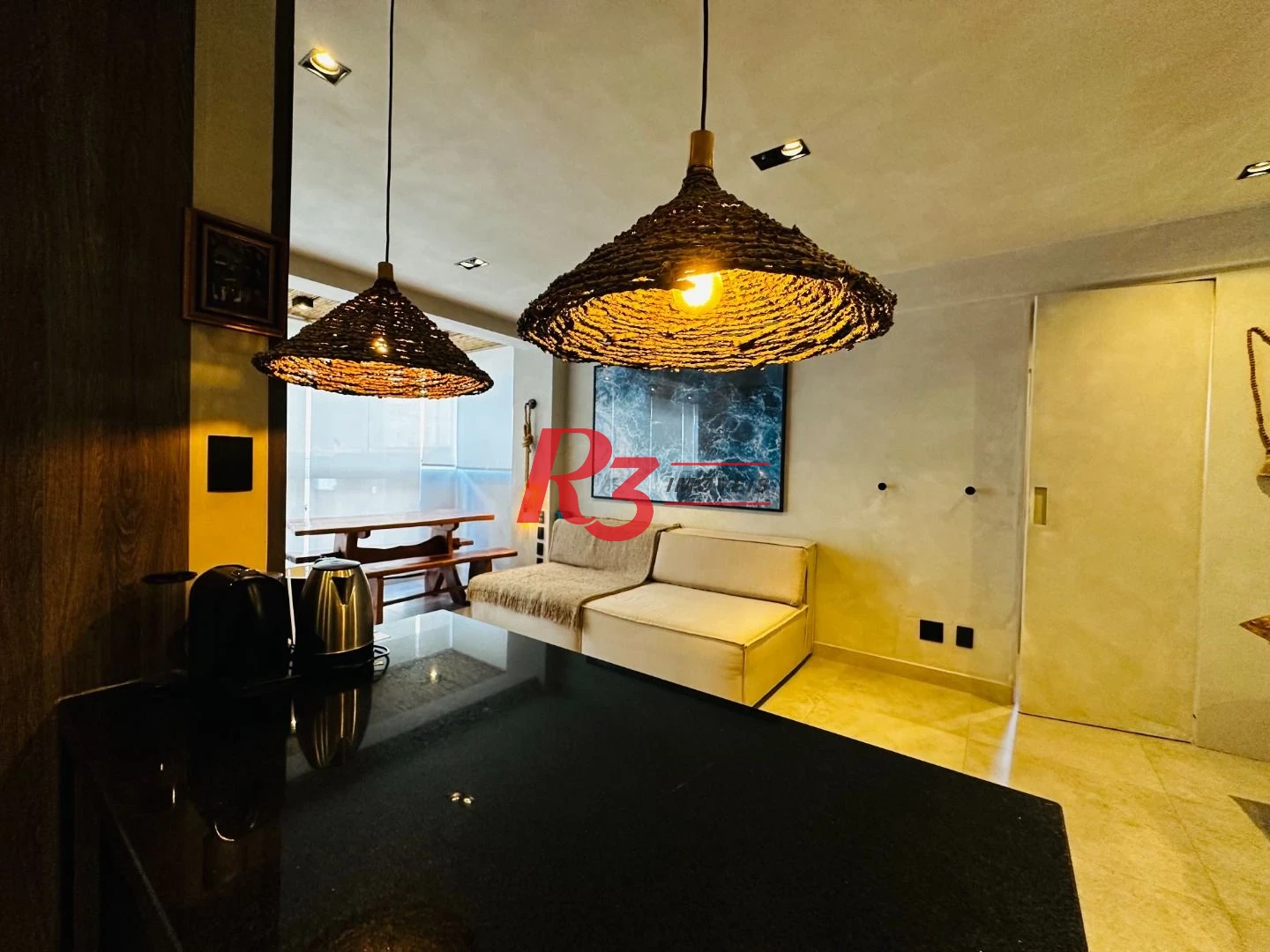 Apartamento com 1 dormitório à venda, 57 m² - Ponta da Praia - Santos/SP