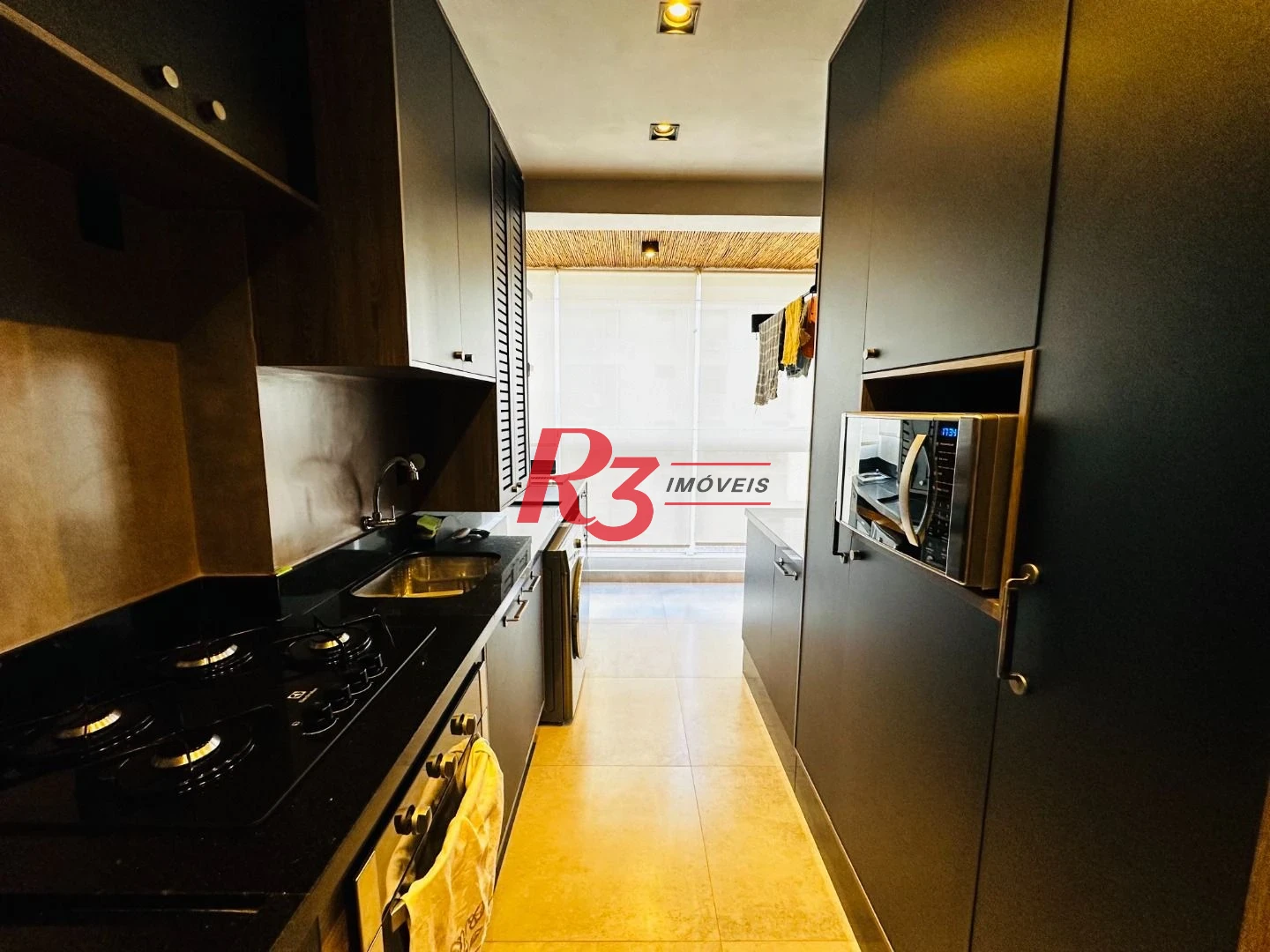Apartamento com 1 dormitório à venda, 57 m² - Ponta da Praia - Santos/SP