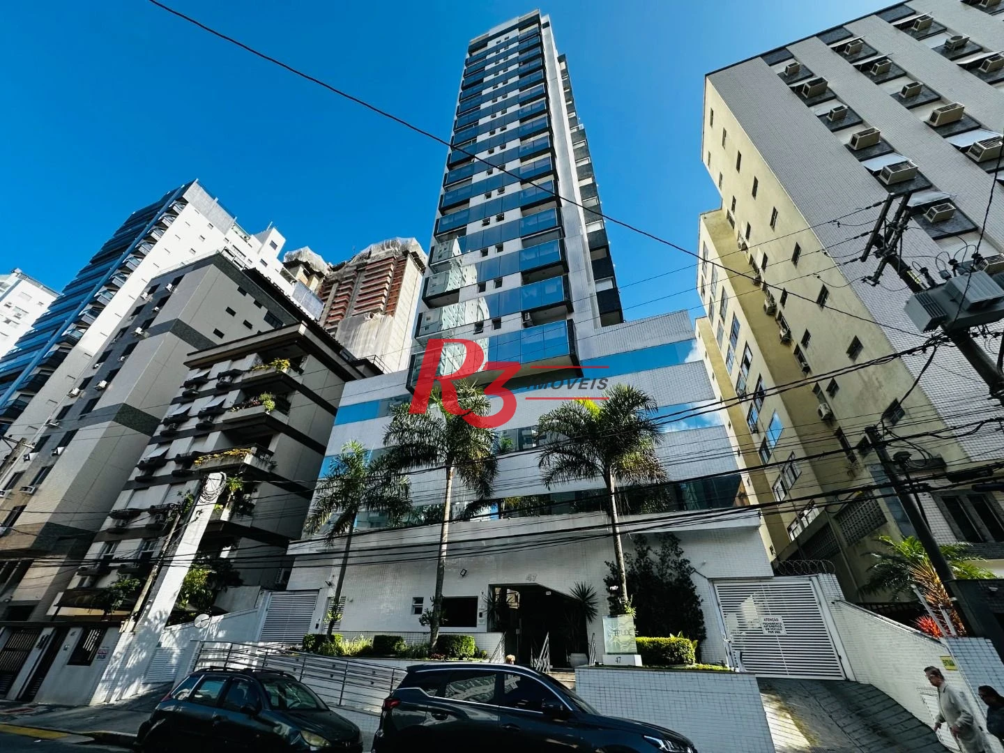 Apartamento com 1 dormitório à venda, 57 m² - Ponta da Praia - Santos/SP
