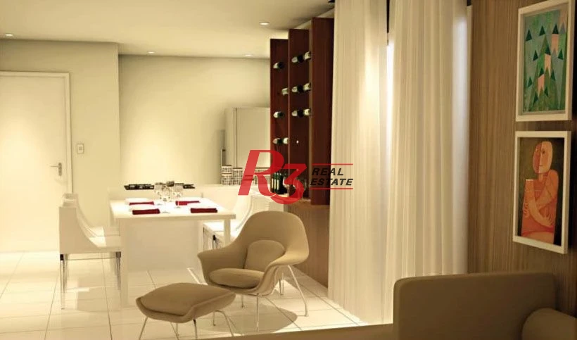 Apartamento à venda, 93 m² por R$ 1.344.000,00 - Asturias - Guarujá/SP