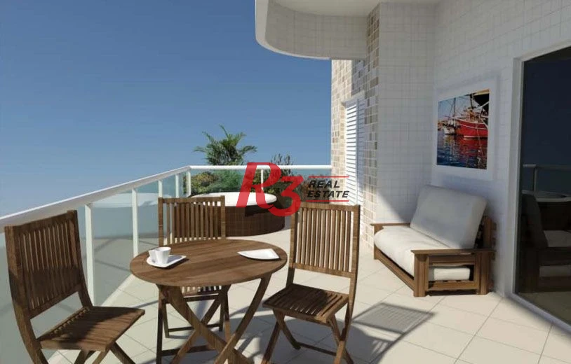 Apartamento à venda, 93 m² por R$ 1.344.000,00 - Asturias - Guarujá/SP