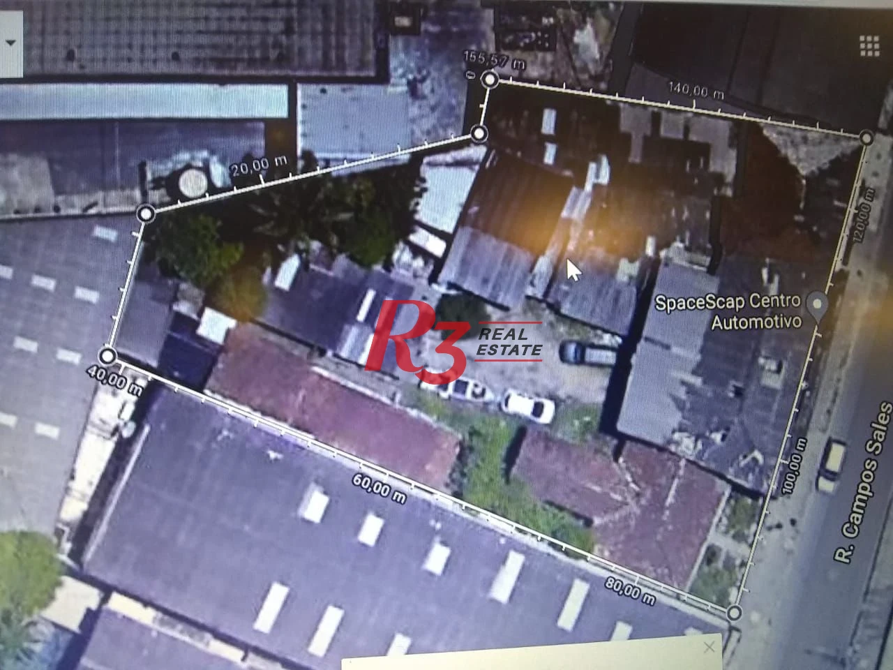 Terreno à venda, 1430 m² por R$ 3.192.000,00 - Centro - São Vicente/SP