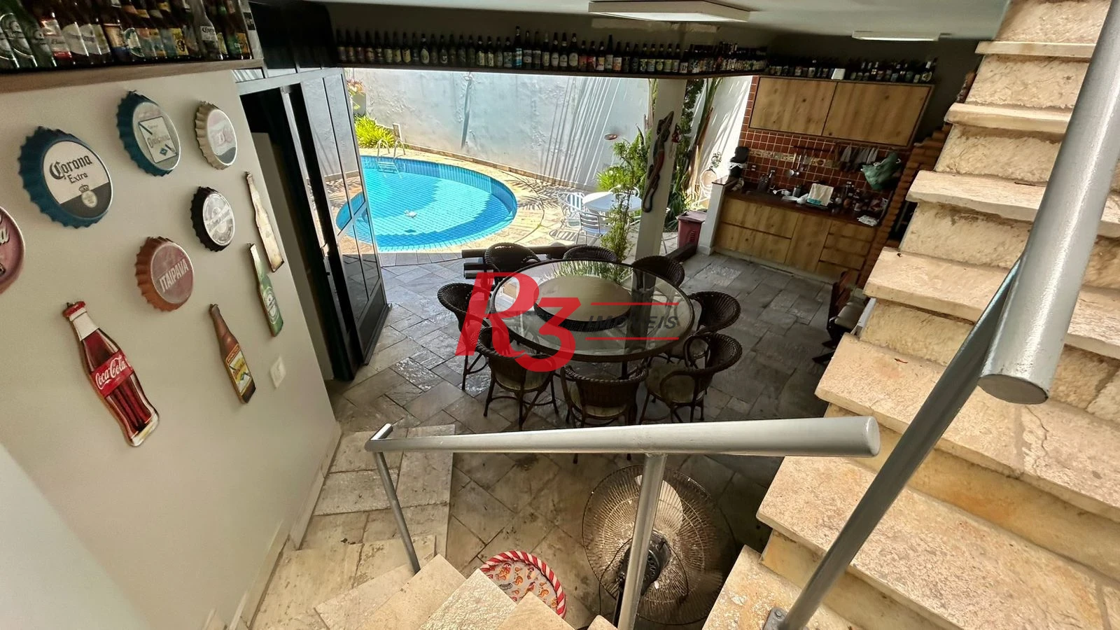 Casa com 7 dormitórios à venda, 498 m² por R$ 3.500.000,00 - José Menino - Santos/SP