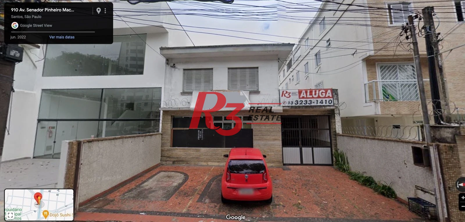 Casa, 500 m² - venda por R$ 6.000.000,00 ou aluguel por R$ 16.500,00/mês - Marapé - Santos/SP