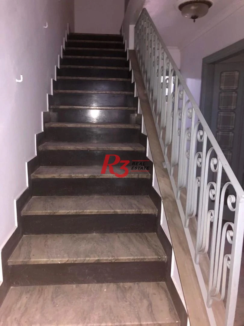 Casa, 500 m² - venda por R$ 6.000.000,00 ou aluguel por R$ 16.500,00/mês - Marapé - Santos/SP