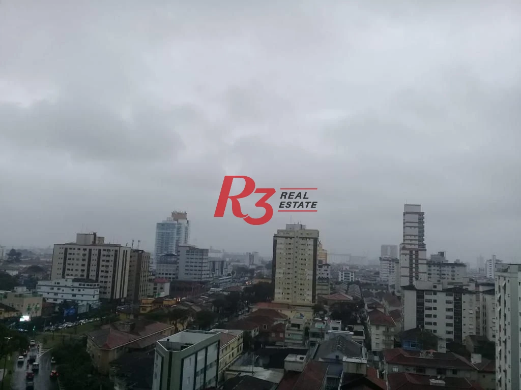 Apartamento Duplex com 3 dormitórios à venda, 200 m² por R$ 1.350.000,00 - Gonzaga - Santos/SP