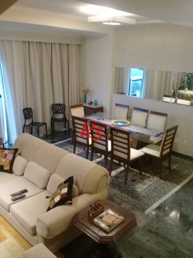 Apartamento Duplex com 3 dormitórios à venda, 200 m² por R$ 1.350.000,00 - Gonzaga - Santos/SP