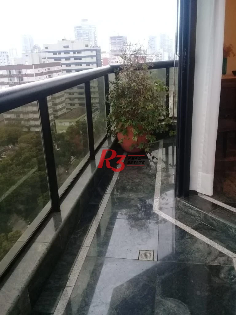 Apartamento Duplex com 3 dormitórios à venda, 200 m² por R$ 1.350.000,00 - Gonzaga - Santos/SP