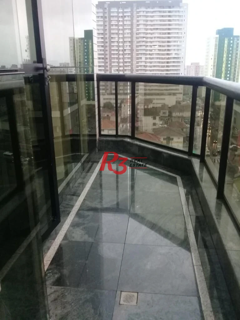 Apartamento Duplex com 3 dormitórios à venda, 200 m² por R$ 1.350.000,00 - Gonzaga - Santos/SP