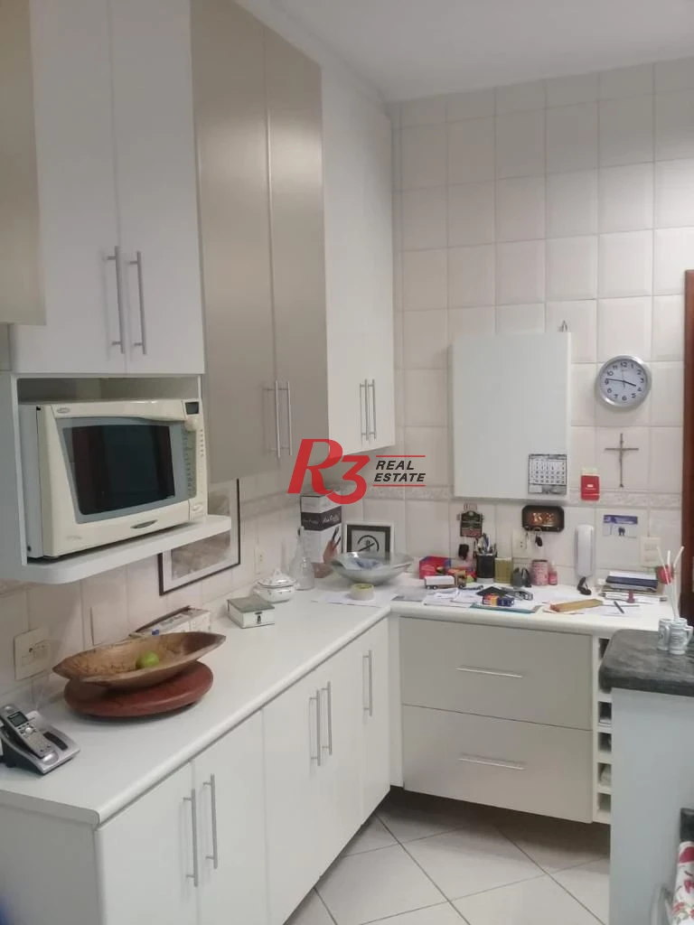 Apartamento Duplex com 3 dormitórios à venda, 200 m² por R$ 1.350.000,00 - Gonzaga - Santos/SP