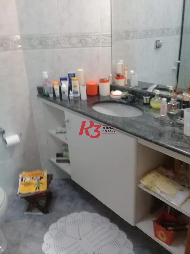 Apartamento Duplex com 3 dormitórios à venda, 200 m² por R$ 1.350.000,00 - Gonzaga - Santos/SP