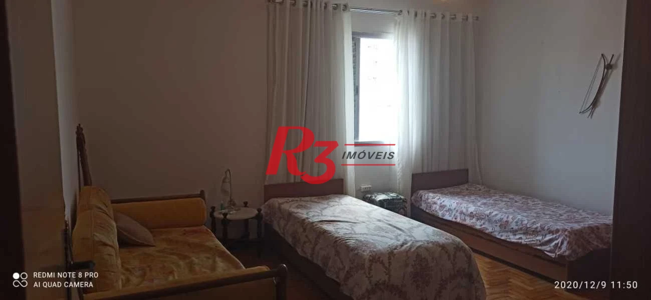Apartamento à venda, 92 m² por R$ 340.000,00 - José Menino - Santos/SP