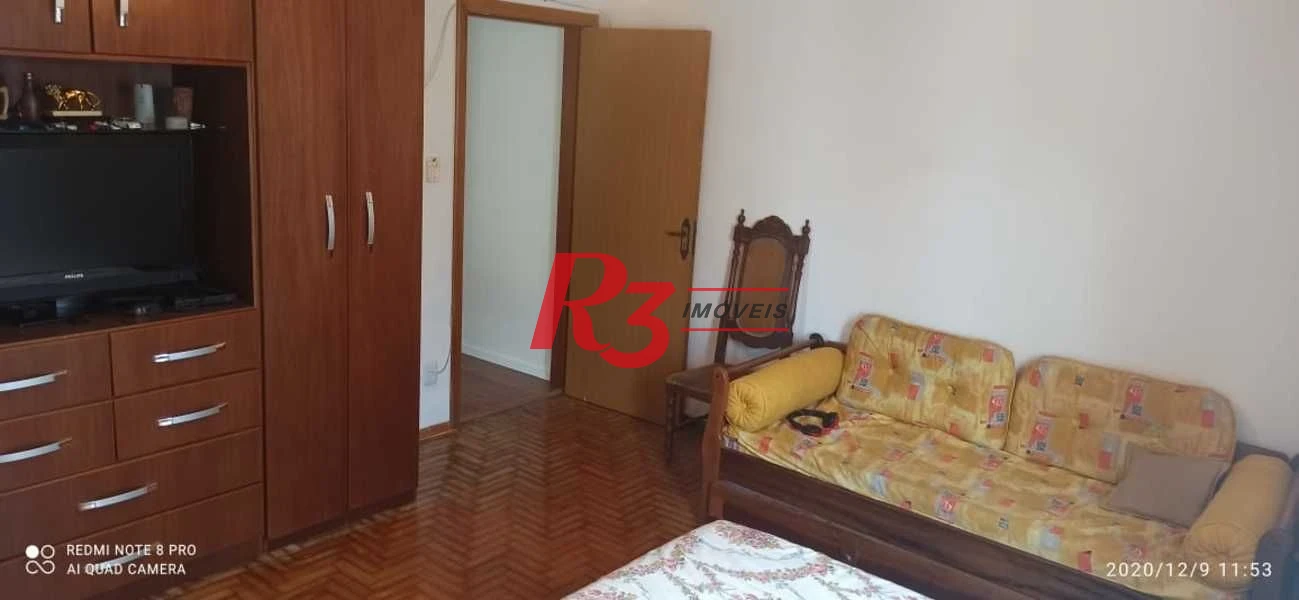 Apartamento à venda, 92 m² por R$ 340.000,00 - José Menino - Santos/SP