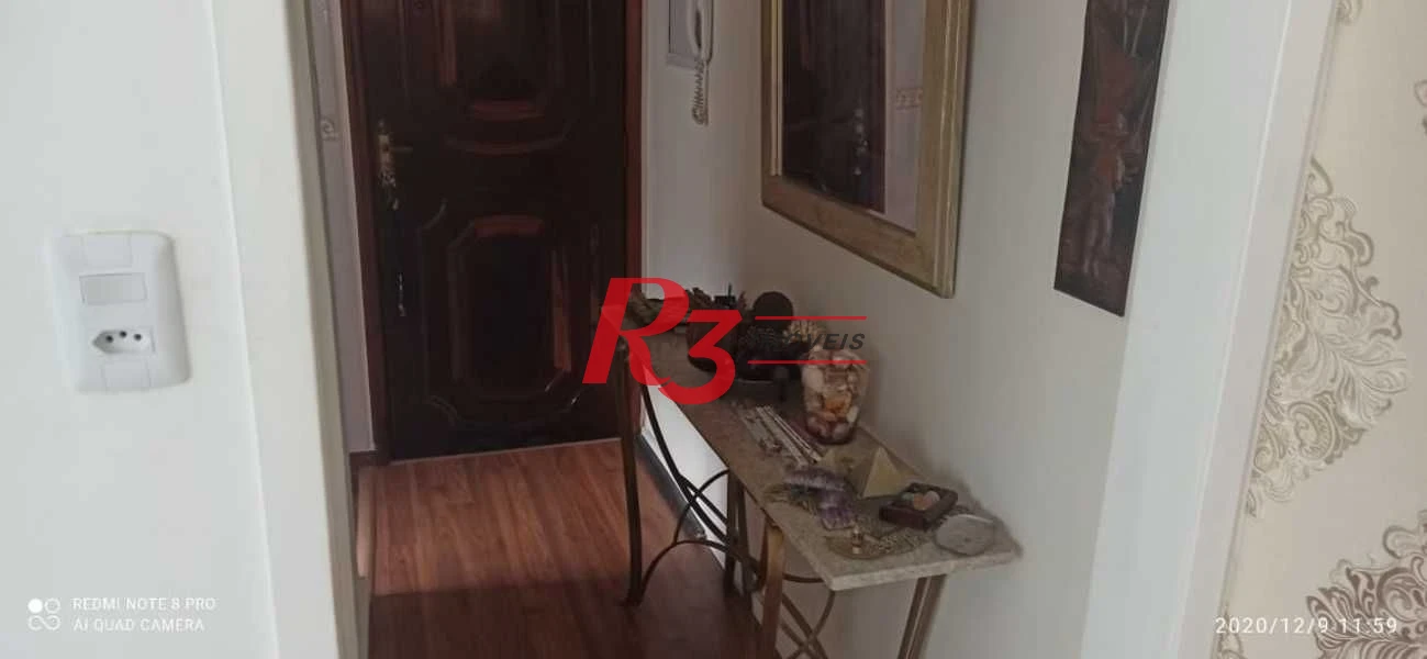 Apartamento à venda, 92 m² por R$ 340.000,00 - José Menino - Santos/SP