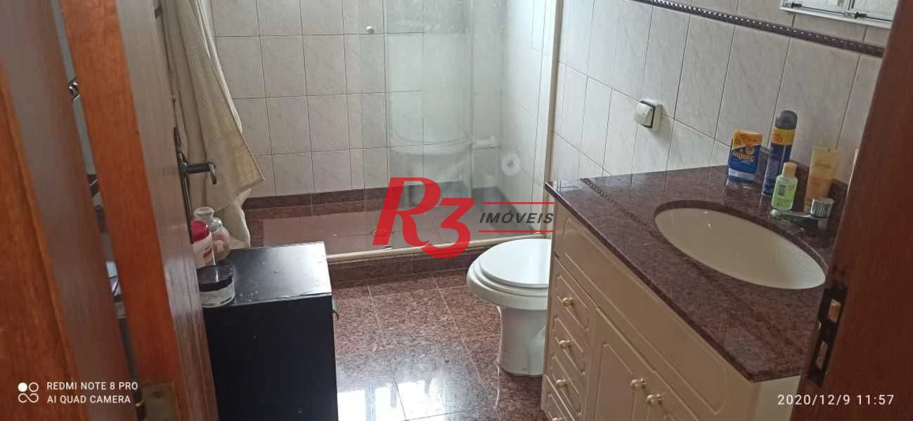 Apartamento à venda, 92 m² por R$ 340.000,00 - José Menino - Santos/SP