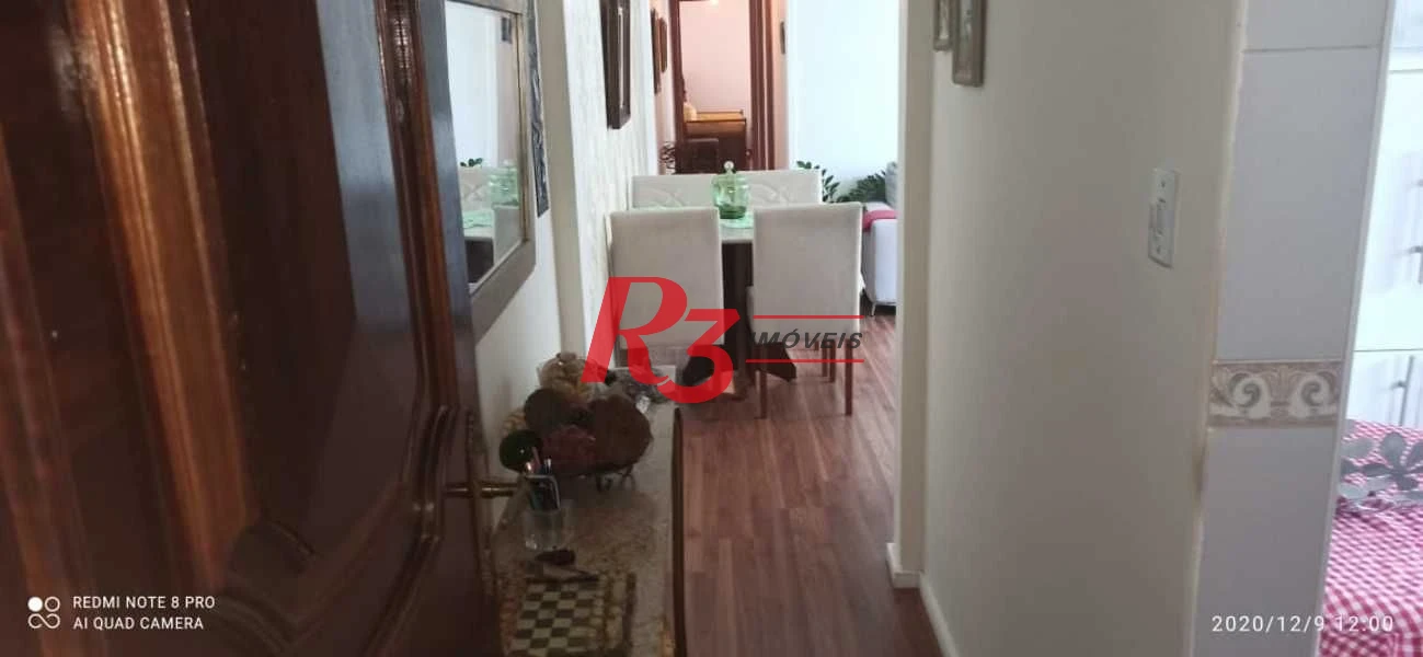 Apartamento à venda, 92 m² por R$ 340.000,00 - José Menino - Santos/SP