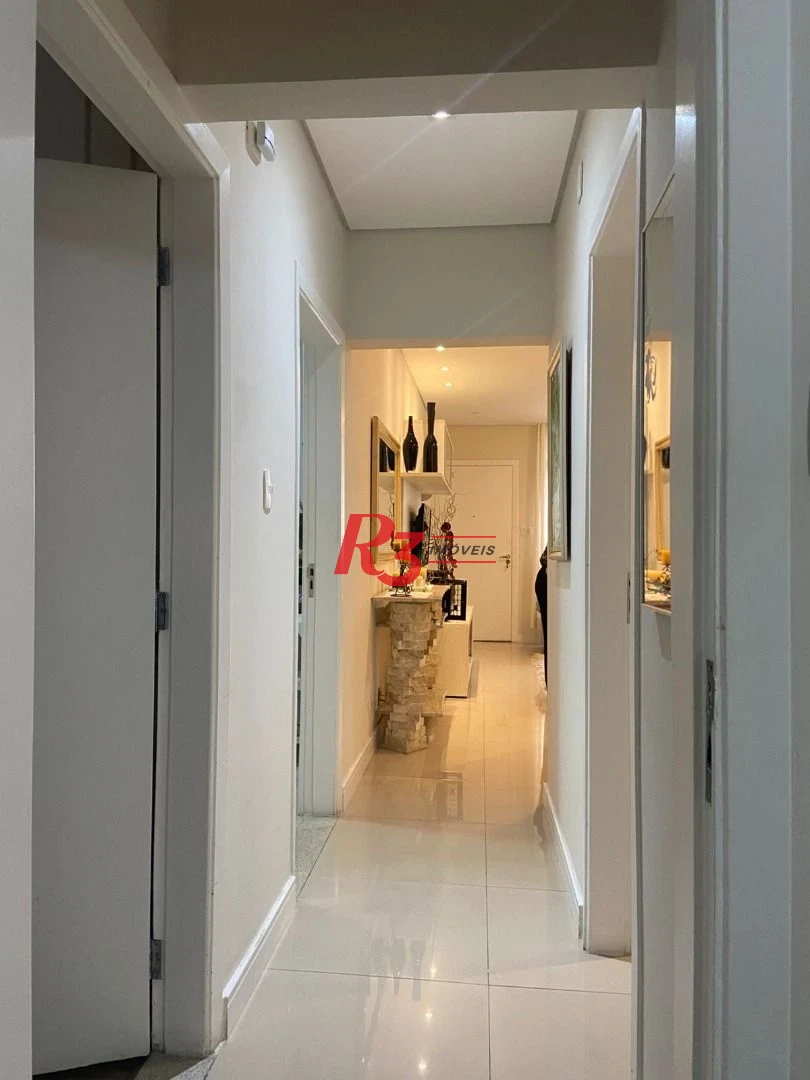 Apartamento com 2 dormitórios à venda, 90 m² por R$ 780.000,00 - Gonzaga - Santos/SP