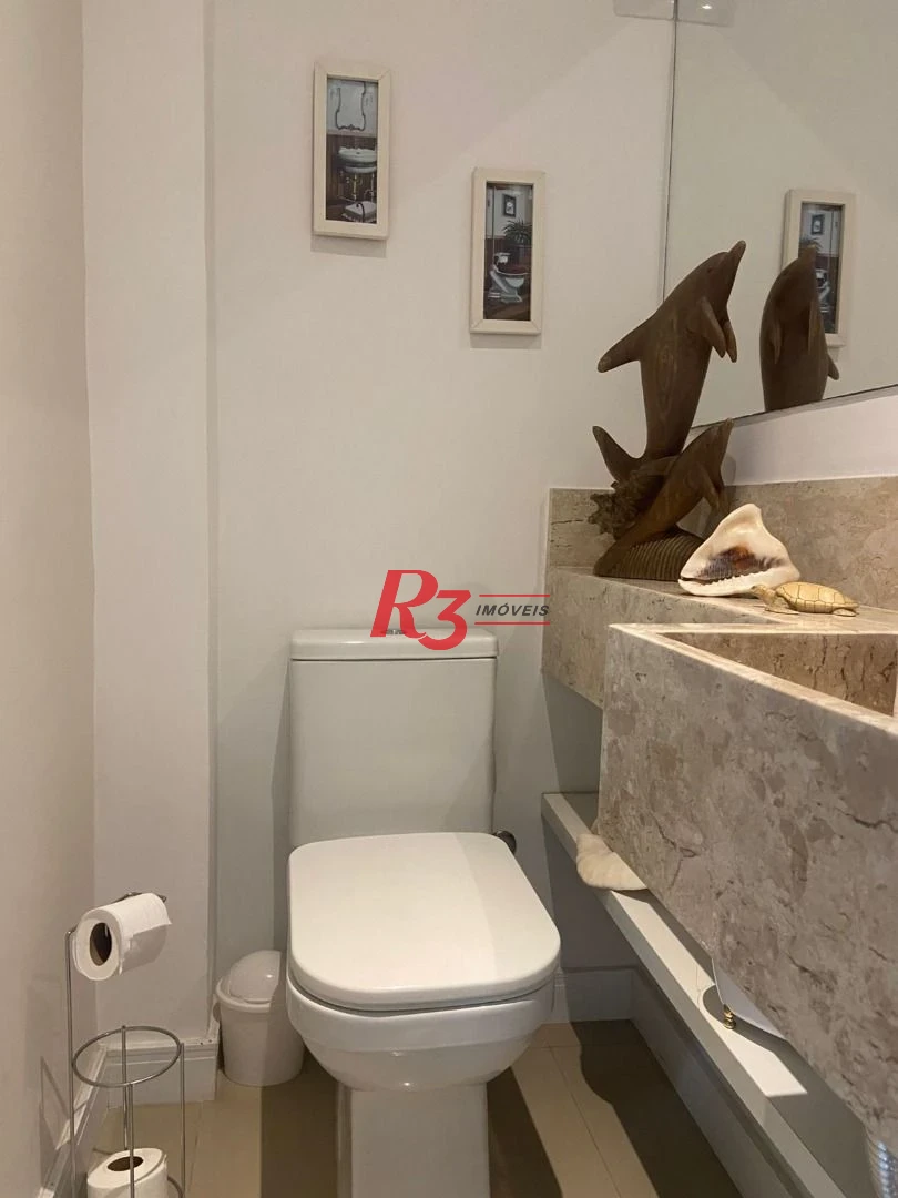 Apartamento com 2 dormitórios à venda, 90 m² por R$ 780.000,00 - Gonzaga - Santos/SP