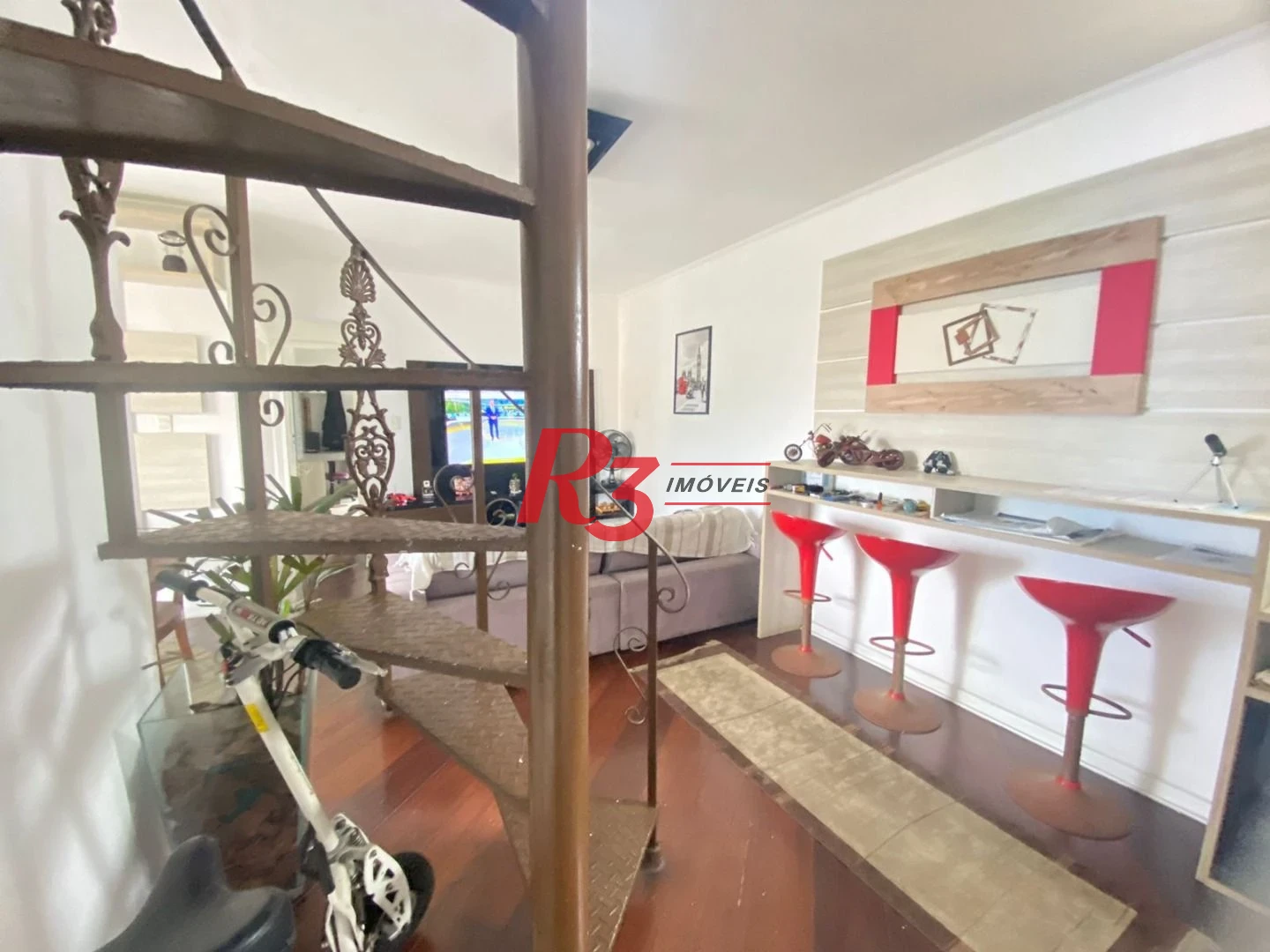 Cobertura com 2 dormitórios à venda, 167 m² por R$ 738.000,00 - Boa Vista - São Vicente/SP