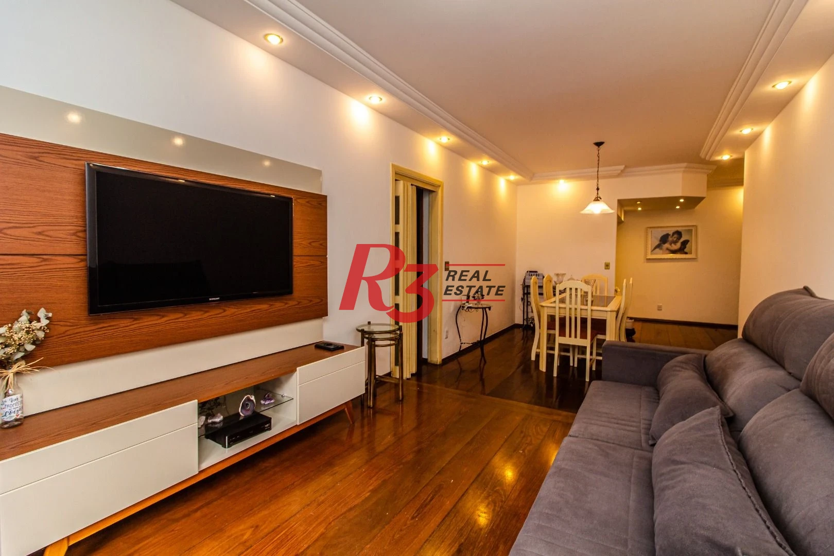 Apartamento com 2 dormitórios à venda, 120 m² por R$ 640.000,00 - Marapé - Santos/SP