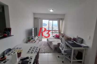 Apartamento à venda, 69 m² por R$ 680.000,00 - Encruzilhada - Santos/SP