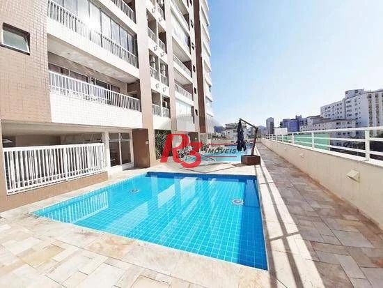Apartamento à venda, 69 m² por R$ 680.000,00 - Encruzilhada - Santos/SP