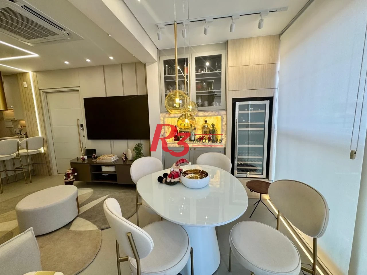 Apartamento com 2 dormitórios à venda, 83 m² por R$ 2.100.000,00 - Vila Rica - Santos/SP