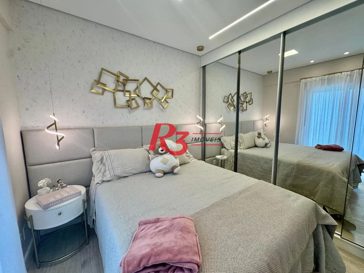 Apartamento com 2 dormitórios à venda, 83 m² por R$ 2.100.000,00 - Vila Rica - Santos/SP
