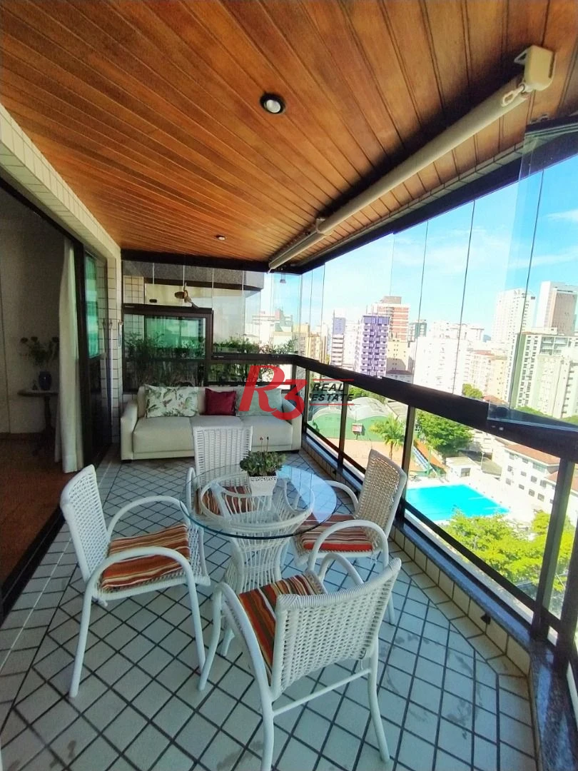 Apartamento à venda, 242 m² por R$ 2.393.000,00 - Boqueirão - Santos/SP