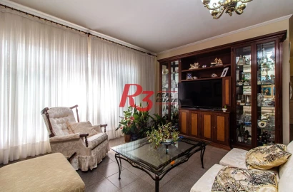 Apartamento com 3 dormitórios à venda, 150 m² por R$ 900.000,00 - Pompéia - Santos/SP