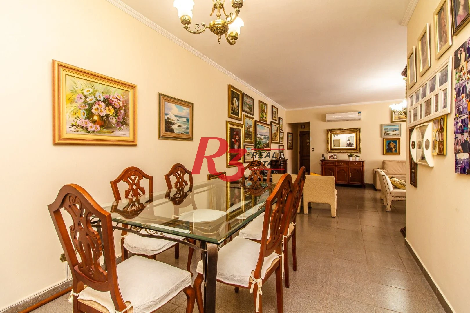 Apartamento com 3 dormitórios à venda, 150 m² por R$ 900.000,00 - Pompéia - Santos/SP