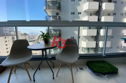 Apartamento à venda, 52 m² por R$ 772.000,00 - Aparecida - Santos/SP