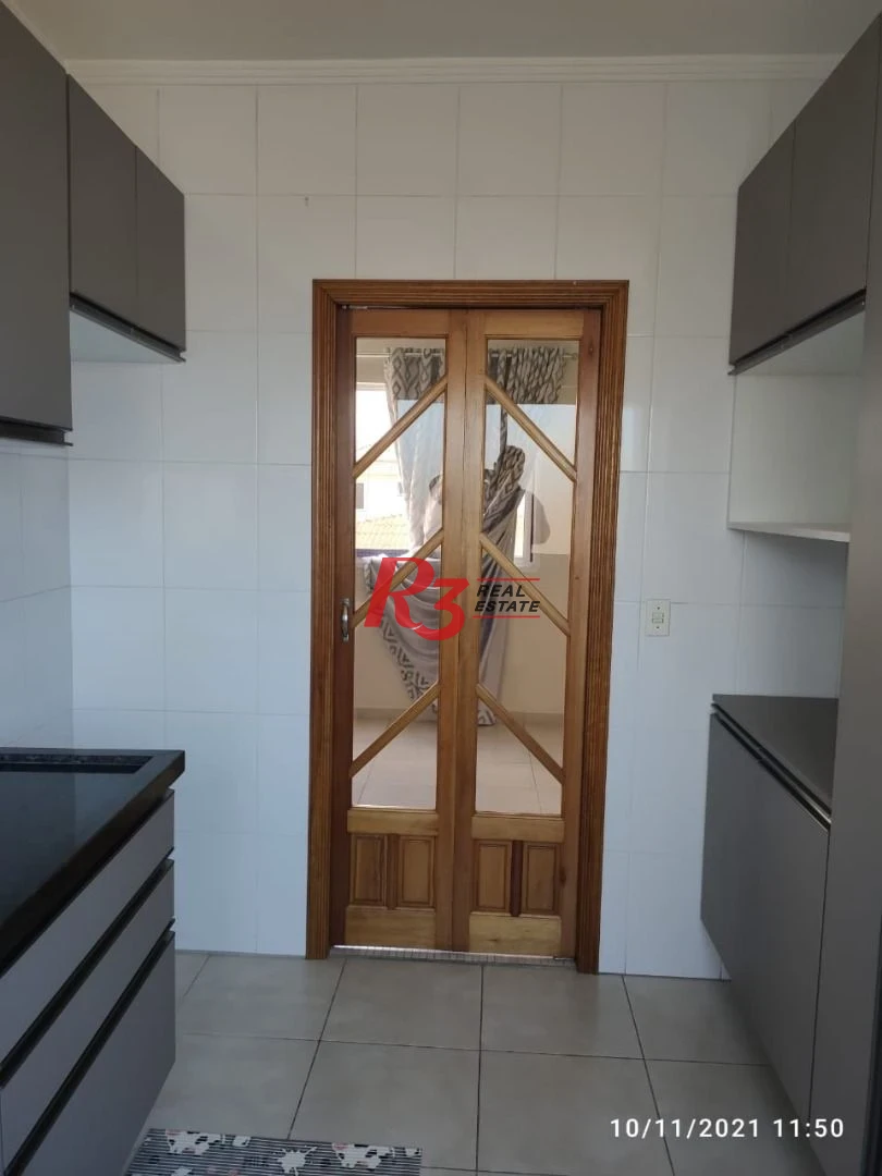 Apartamento à venda, 92 m² por R$ 410.000,00 - Macuco - Santos/SP