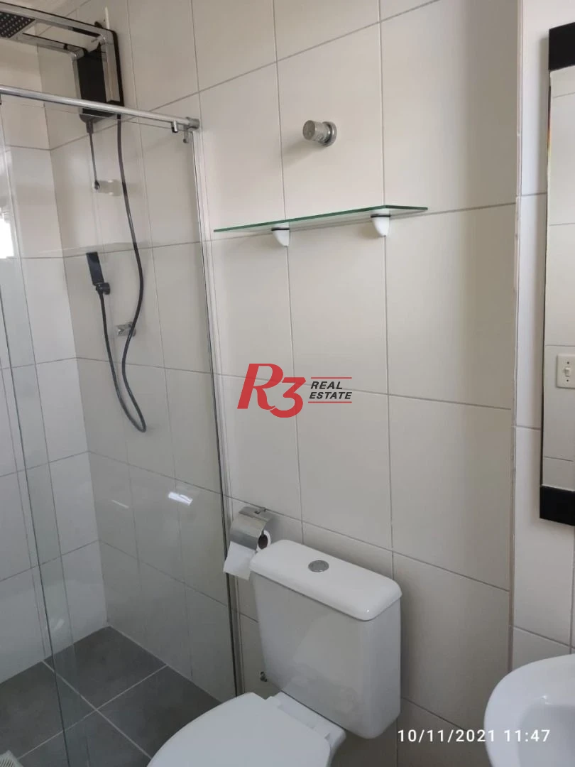 Apartamento à venda, 92 m² por R$ 410.000,00 - Macuco - Santos/SP