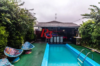 Casa com 3 dormitórios à venda, 375 m² por R$ 1.700.000,00 - Macuco - Santos/SP
