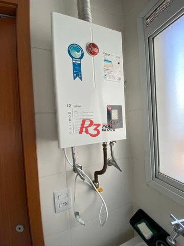 Apartamento com 1 dormitório à venda, 56 m² por R$ 575.000,00 - Boqueirão - Santos/SP