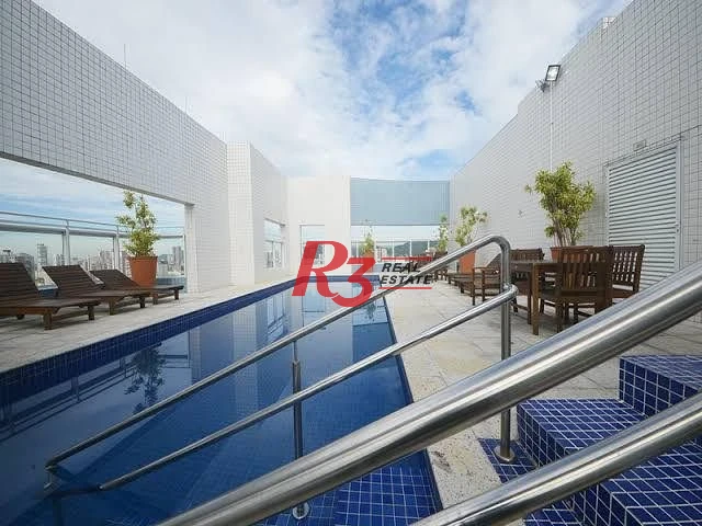 Apartamento com 1 dormitório à venda, 56 m² por R$ 575.000,00 - Boqueirão - Santos/SP