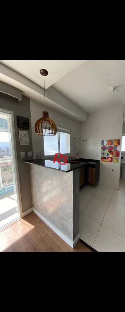 Apartamento com 1 dormitório à venda, 56 m² por R$ 575.000,00 - Boqueirão - Santos/SP