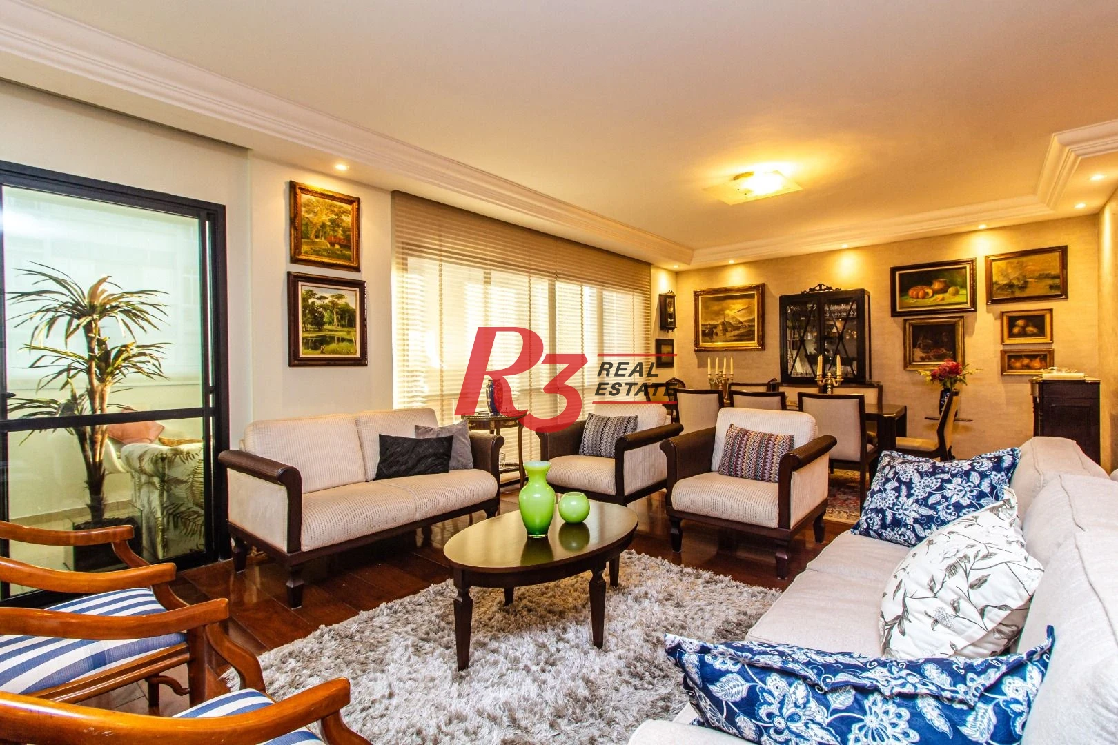 Apartamento com 3 dormitórios à venda, 242 m² por R$ 1.915.000,00 - Boqueirão - Santos/SP