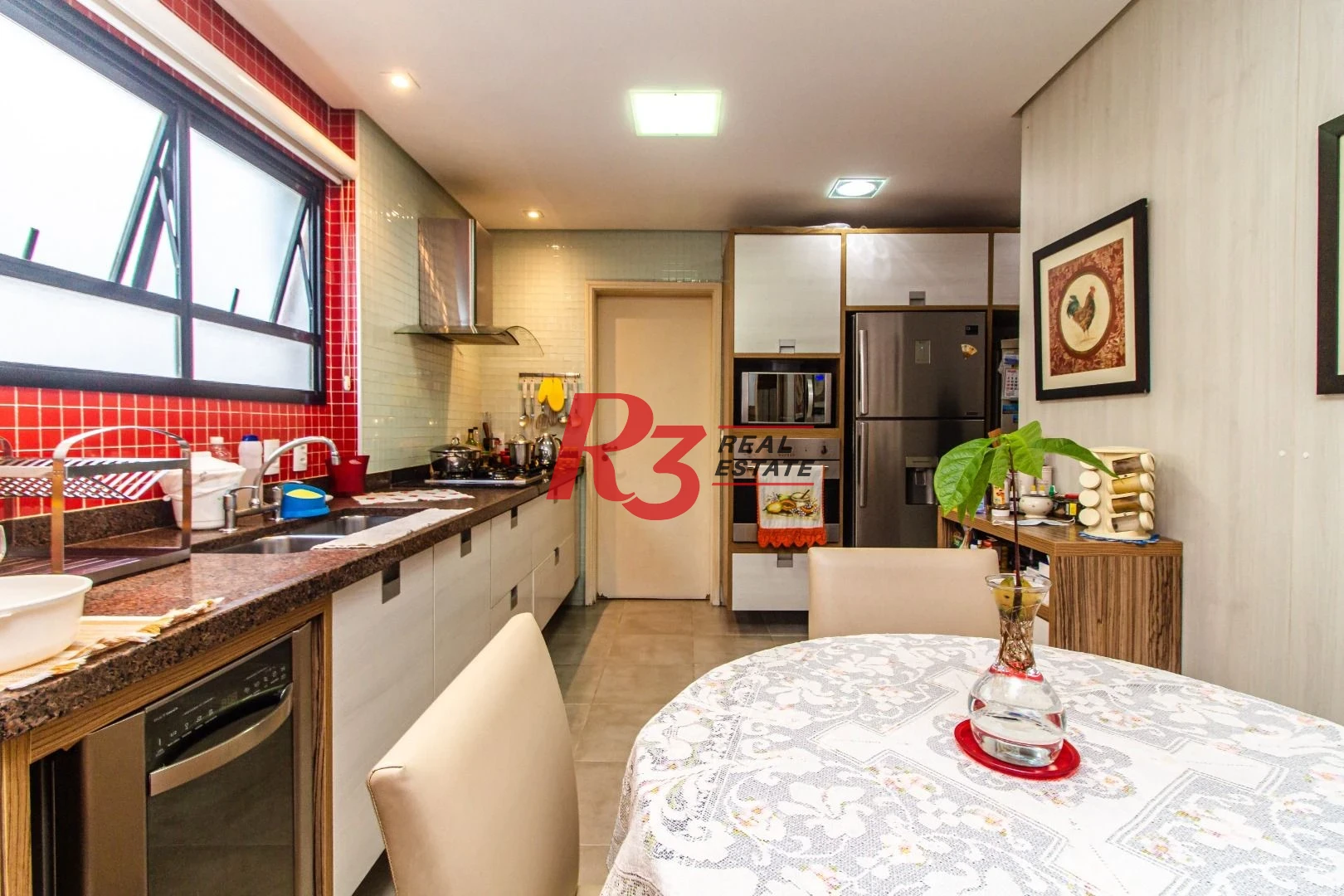 Apartamento com 3 dormitórios à venda, 242 m² por R$ 1.915.000,00 - Boqueirão - Santos/SP