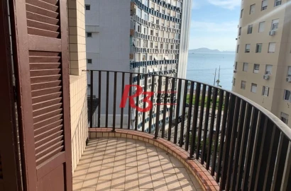 Apartamento com 1 dormitório, 50 m² - venda por R$ 480.000,00 ou aluguel por R$ 3.000,00/mês - Ponta da Praia - Santos/SP