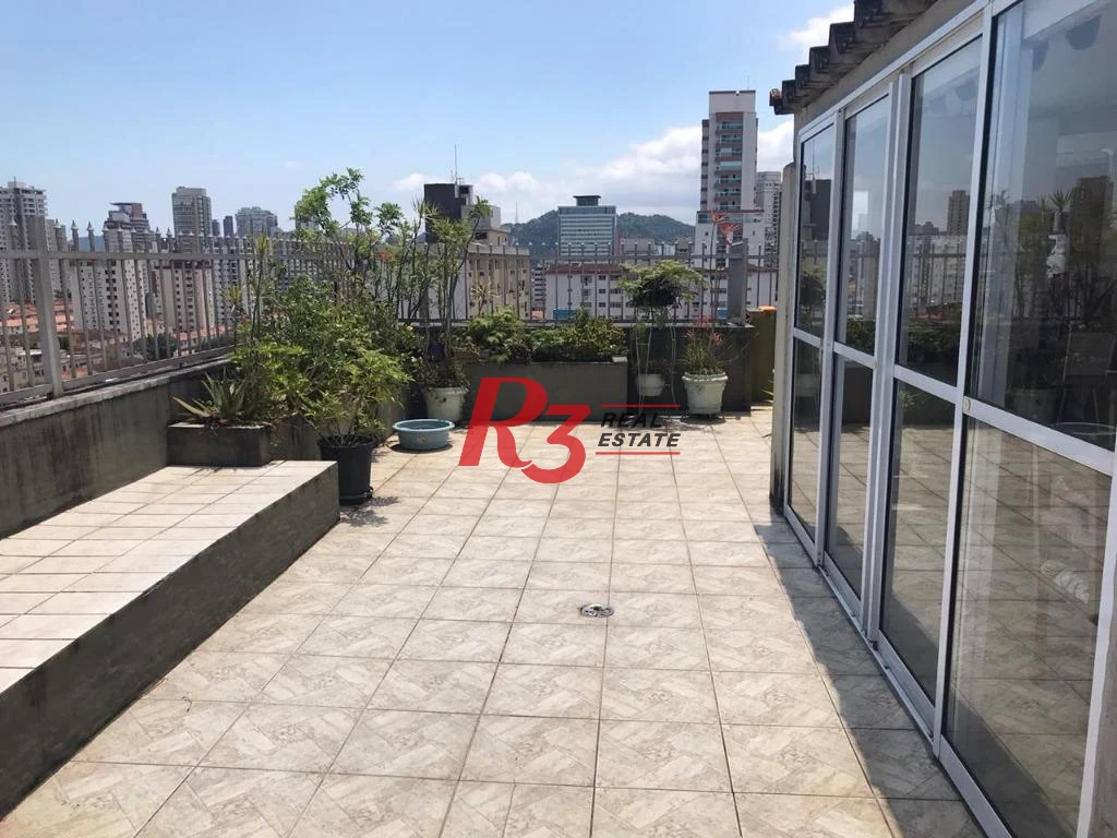 Cobertura à venda, 215 m² por R$ 900.000,00 - Boqueirão - Santos/SP