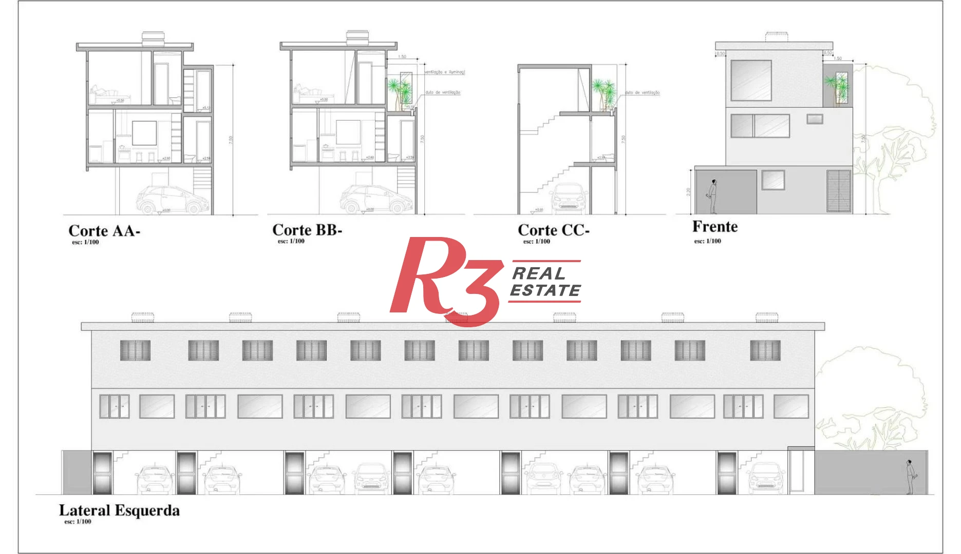 Terreno à venda, 348 m² por R$ 960.000,00 - Campo Grande - Santos/SP