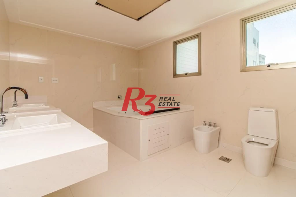 Apartamento com 4 dormitórios à venda, 488 m² por R$ 8.520.000,00 - Ponta da Praia - Santos/SP